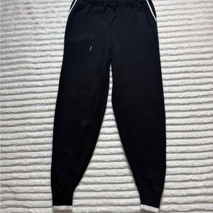 Savage Fenty women’s Black Jogger Pants S Drawstring Waist Tapered LegActivewear